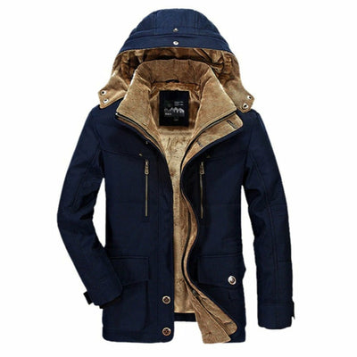 Winter Parka fleece jas !