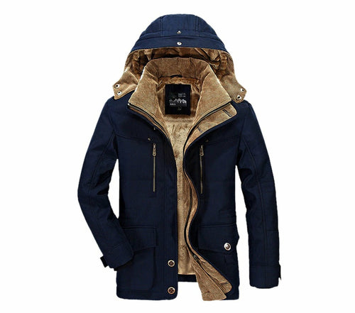 Winter Parka fleece jas !