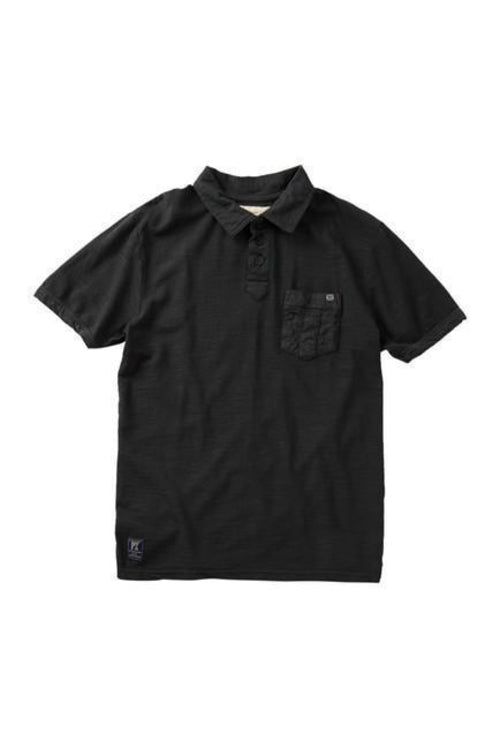 Grey Pique Polo Shirt !